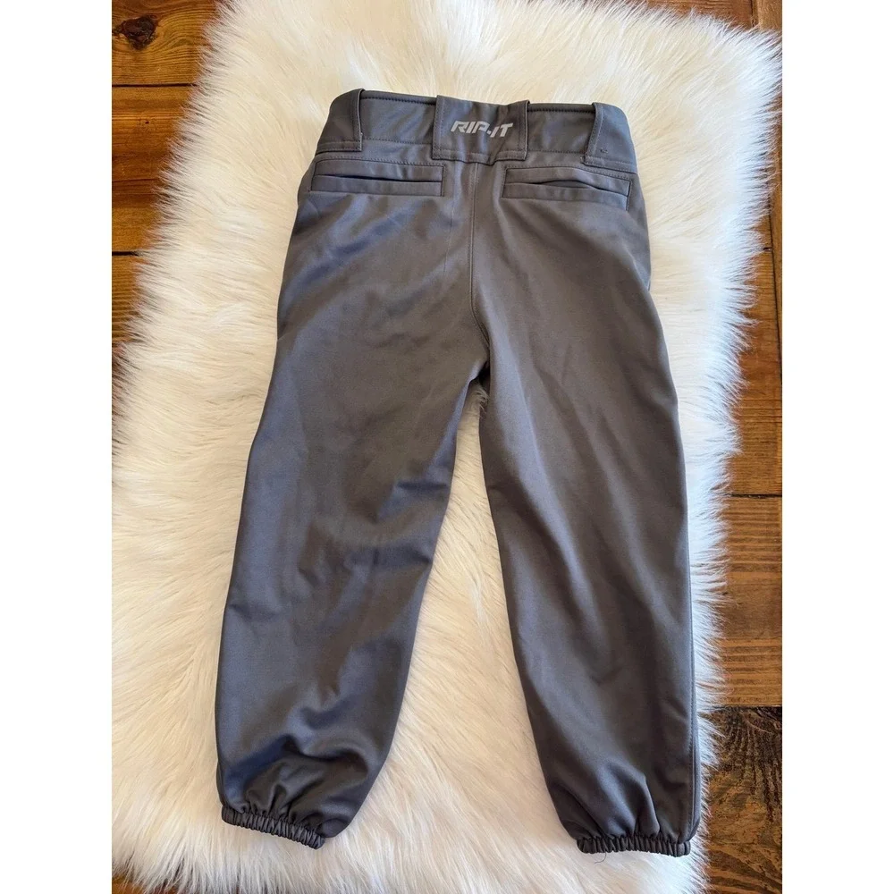 Girls‎ size large gray softball pants